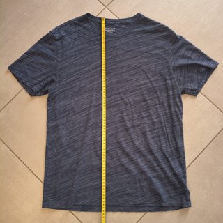T-shirt GAP Uomo M Blu Melange Casual