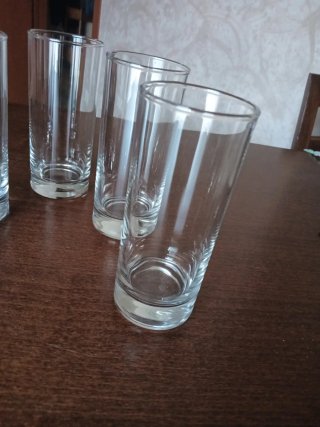 Set 5 Bicchieri Cristallo