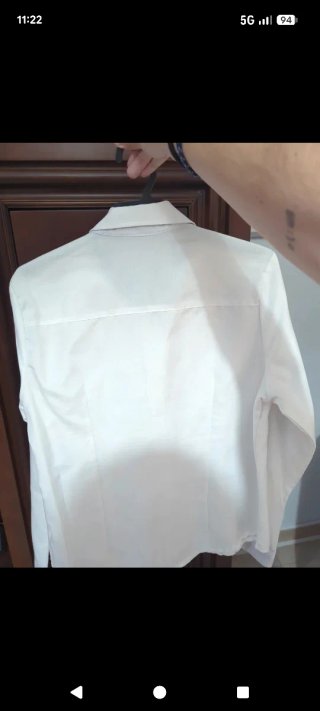Camisa Botelli Blanca con detalles