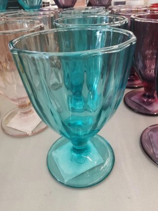 Rose e Tulipani Calice Turchese (6 pz)
