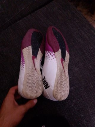 Zapatillas Nike Fútbol Sala Rosa y Blancas