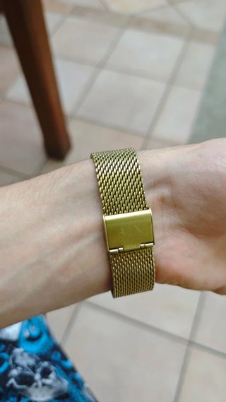 Orologio Armani Exchange ax2715 Uomo Nero e Oro