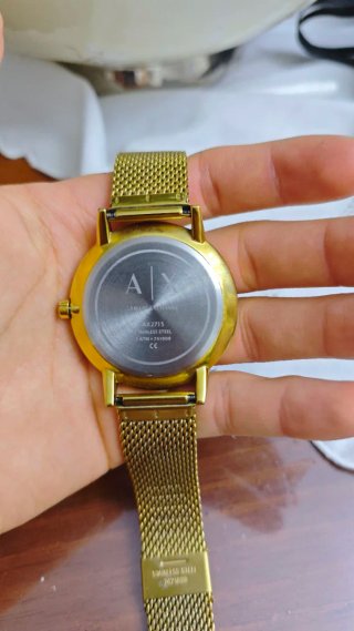 Orologio Armani Exchange ax2715 Uomo Nero e Oro