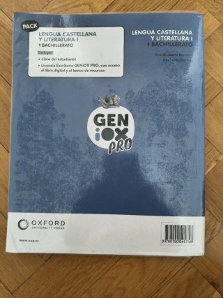 Lengua castellana y literatura I. Libro del est...