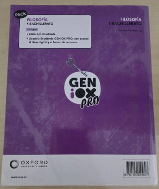 Filosofía 1º Bachillerato. Libro del estudiante...