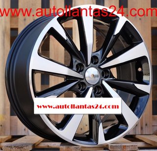 8805 JUEGO DE 4 LLANTAS SEAT CUPRA BLACK M r216823