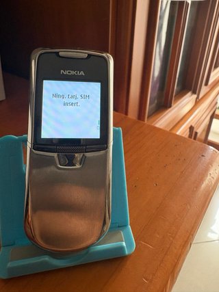 Nokia 8800 Dorado/Plateado - Buen Estado