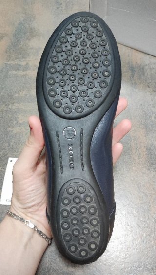 Manoletinas Geox Azul Marino