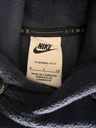 Felpa Nike Therma-Fit Blu Taglia S