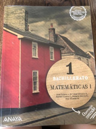 Matemáticas I 1 Bachillerato