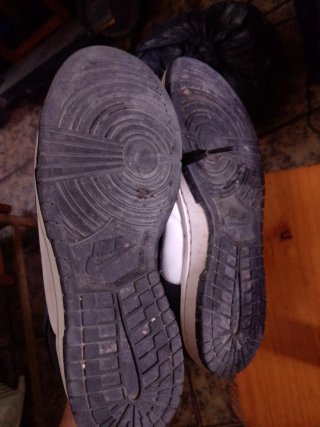 Zapatillas Nike Hombre Negras y Blancas