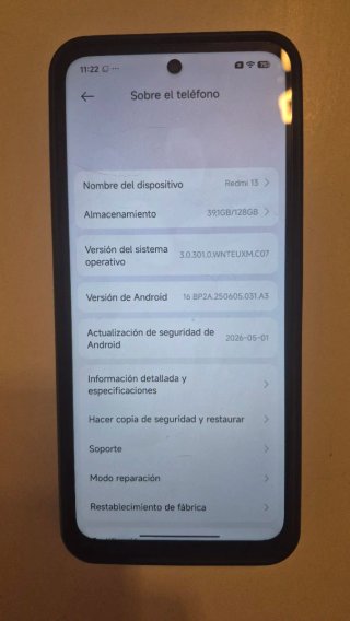 Xiaomi Redmi 13 Negro
