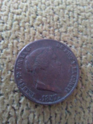 Moneda Isabel II 1857