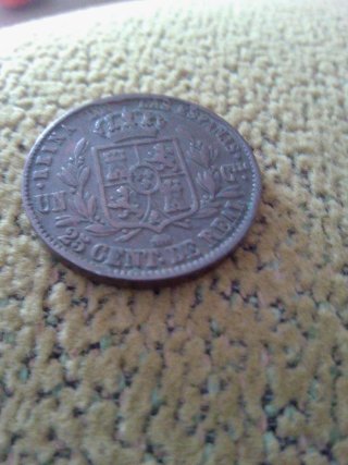 Moneda Isabel II 1857