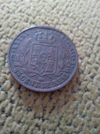 Moneda Isabel II 1857