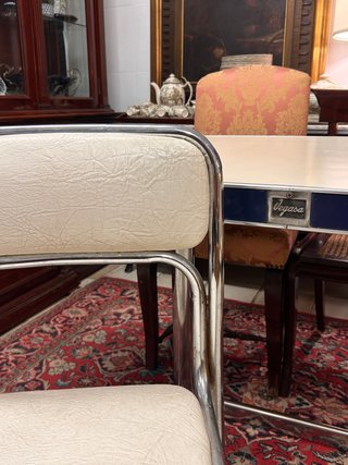 Silla Vintage Blanca -6 Uds disponibles