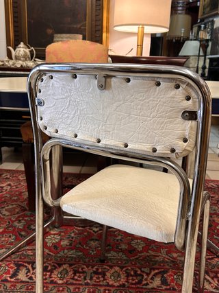 Silla Vintage Blanca -6 Uds disponibles