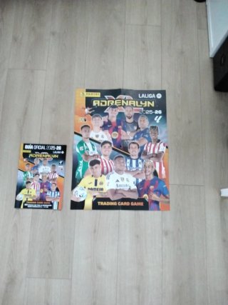 Guía y Póster Adrenalyn La Liga 25-26