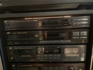 Altavoces JVC Negros