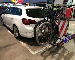Portabicicletas bola TowCar