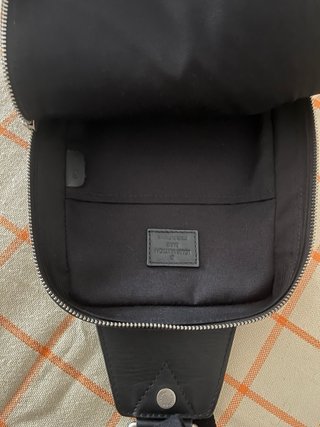 Bandolera Piel Negra