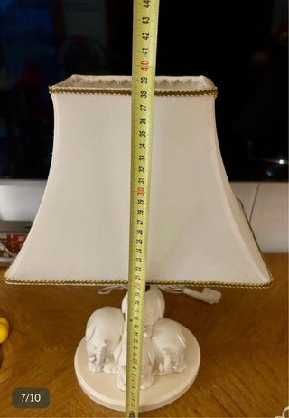 Coppia Abat-jour Vintage Elefanti