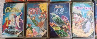 VHS Disney Clásicos