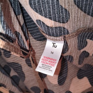 Blusa TU Donna Maculata Tg 46 IT (UK 14)