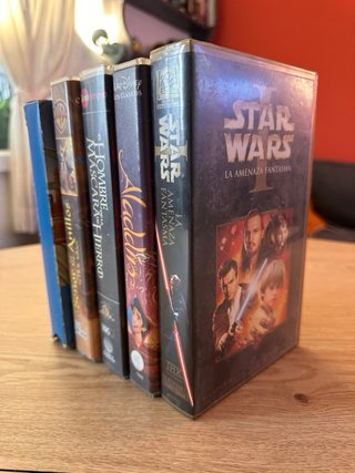 Lote 5 Películas VHS Años 90