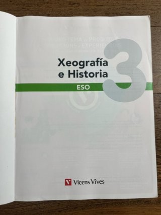 Libro XEOGRAFIA E HISTORIA 3ºESO VicensVives
