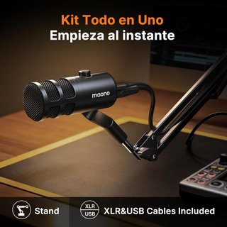 Micrófono MAONO PD100 Gen2S con Brazo