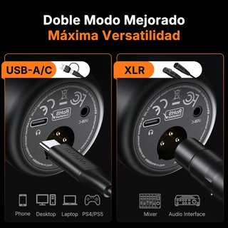 Micrófono MAONO PD100 Gen2S con Brazo