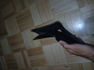 Cartera Serpiente Negra Roja