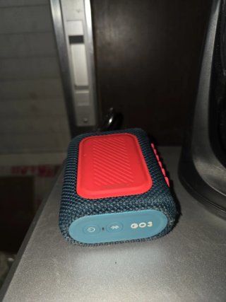 JBL Go 3 Altavoz Portátil Azul/Rojo
