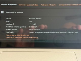 Microsoft Surface Laptop Studio i5 Teclado Francés