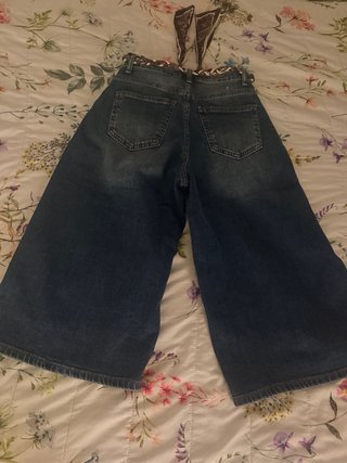 Pantalones vaqueros anchos mujer T.XS