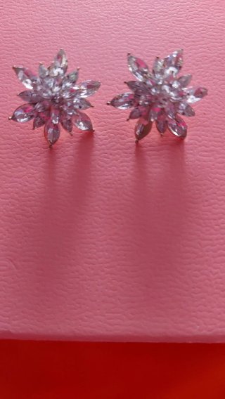 Pendientes Novia Fiesta brillantes