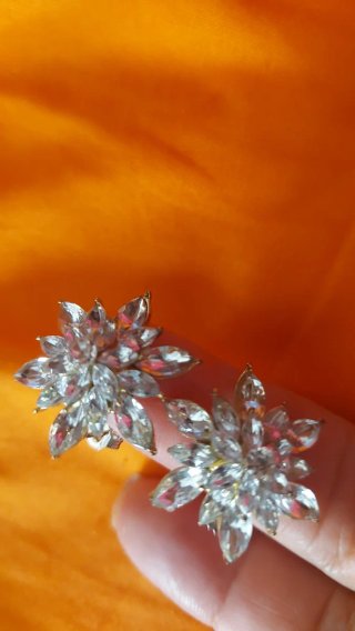 Pendientes Novia Fiesta brillantes