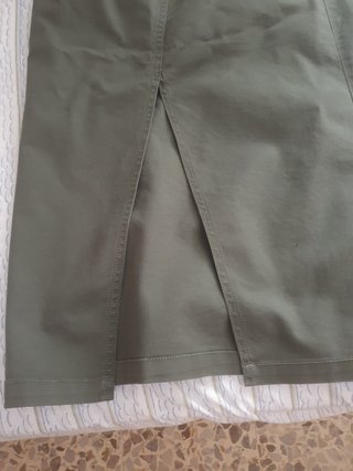 Aspesi Gonna Verde Militare Taglia 42