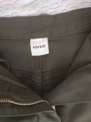 Aspesi Gonna Verde Militare Taglia 42
