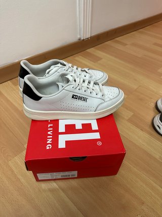 Zapatillas Diesel Hombre Blancas