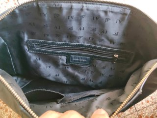 Borsa Armani Jeans Nera Saffiano Pelle