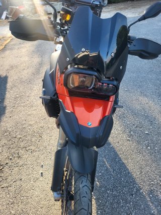 BMW F800 GS Adventure Naranja Negra