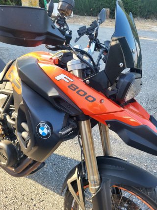 BMW F800 GS Adventure Naranja Negra