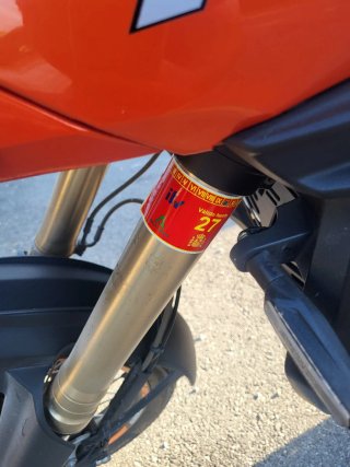 BMW F800 GS Adventure Naranja Negra