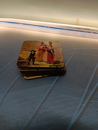 8 Posavasos Goya 9,5x9,5 cm