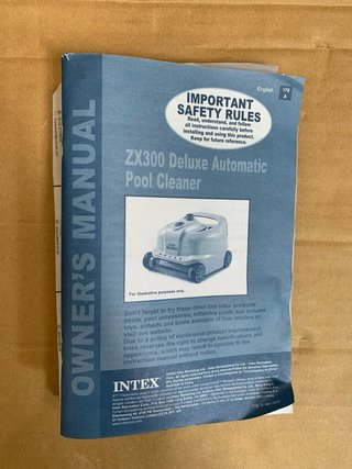Limpiador Piscina Intex KrystalClear Deluxe ZX3000