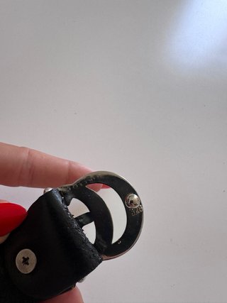 Cintura Gucci GG Nero