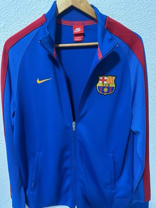 Chaqueta FC Barcelona Nike Azul Roja