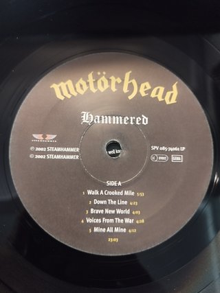 Motörhead - Hammered Vinilo